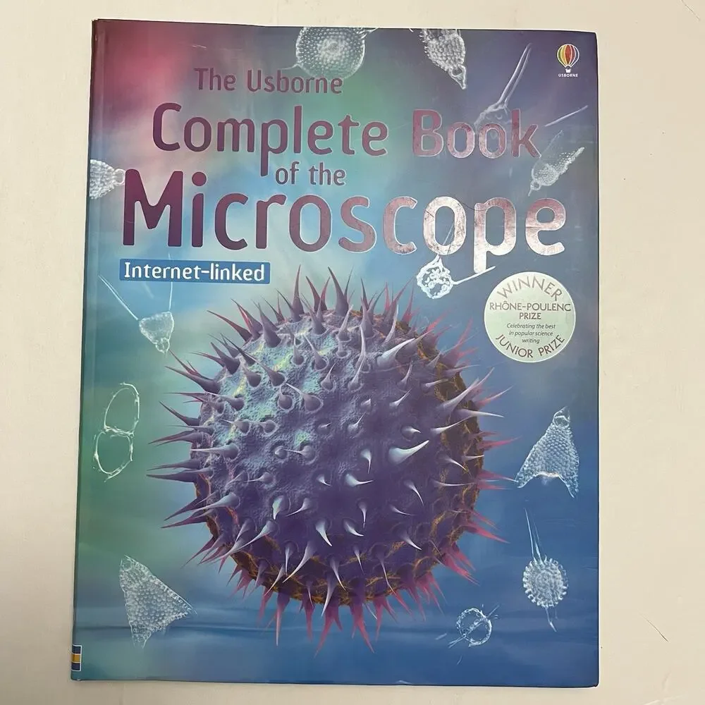 The Usborne Complete Book of the Microscope Internet Linked Paperback Science